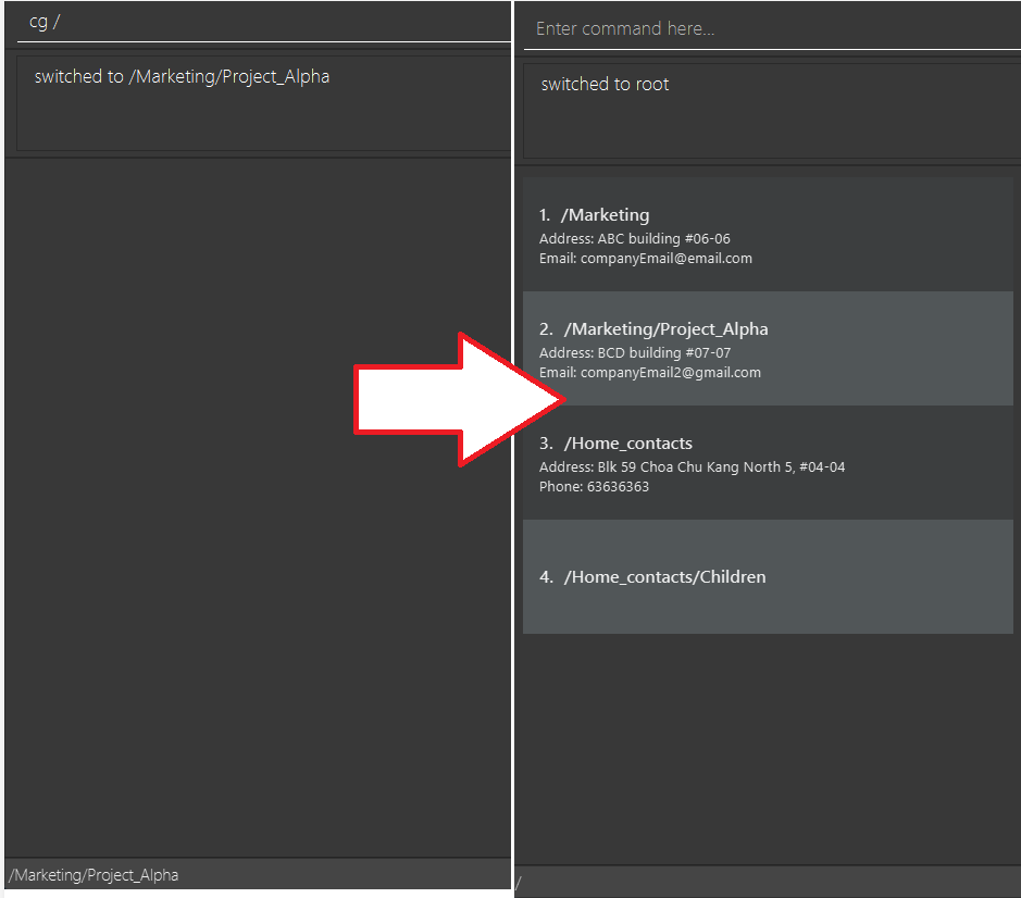 Going back to root directory